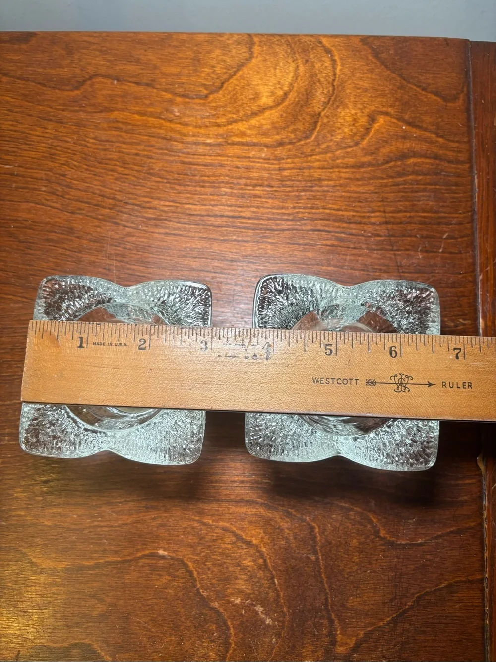 Vintage Indiana Glass. And votives — Set of 2